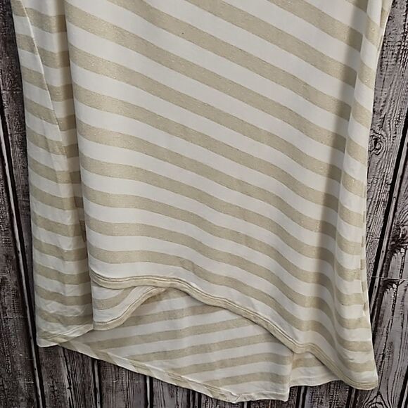 New WHBM Striped Tiered Tank Top SZ Small - Picture 2 of 9
